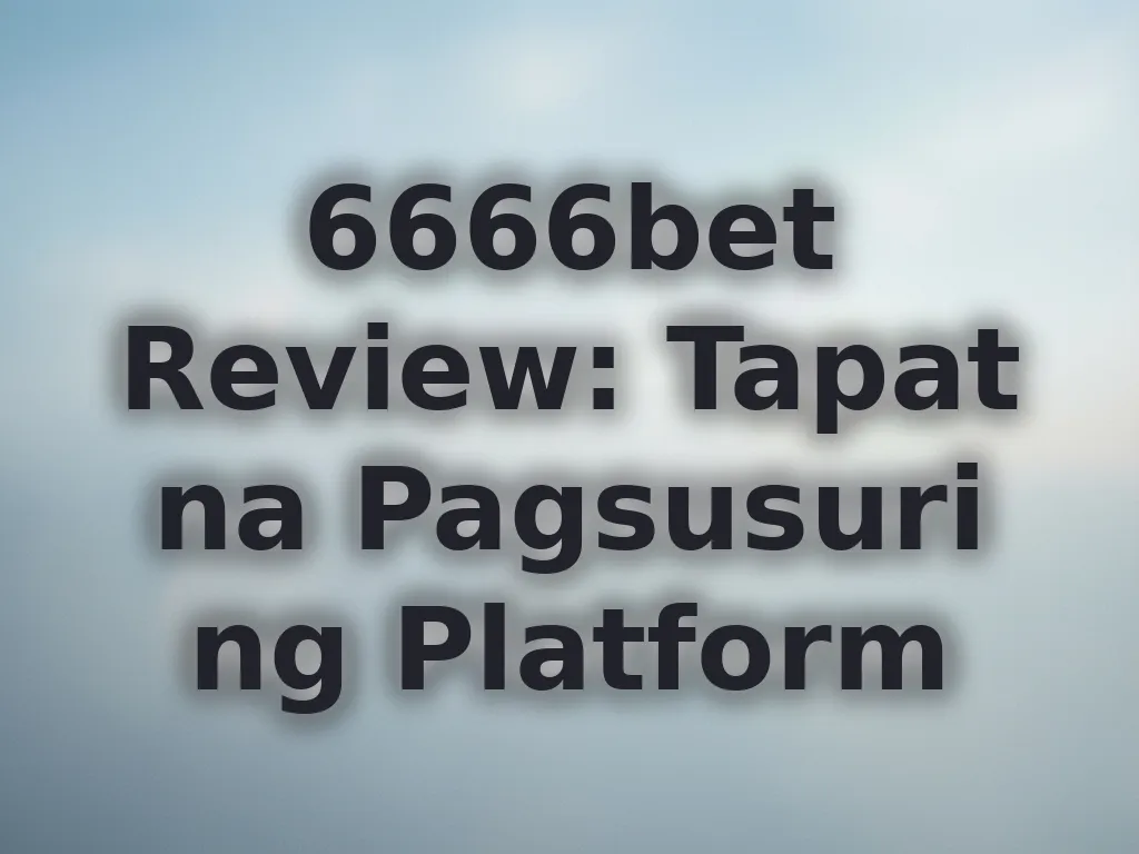 6666bet Review
